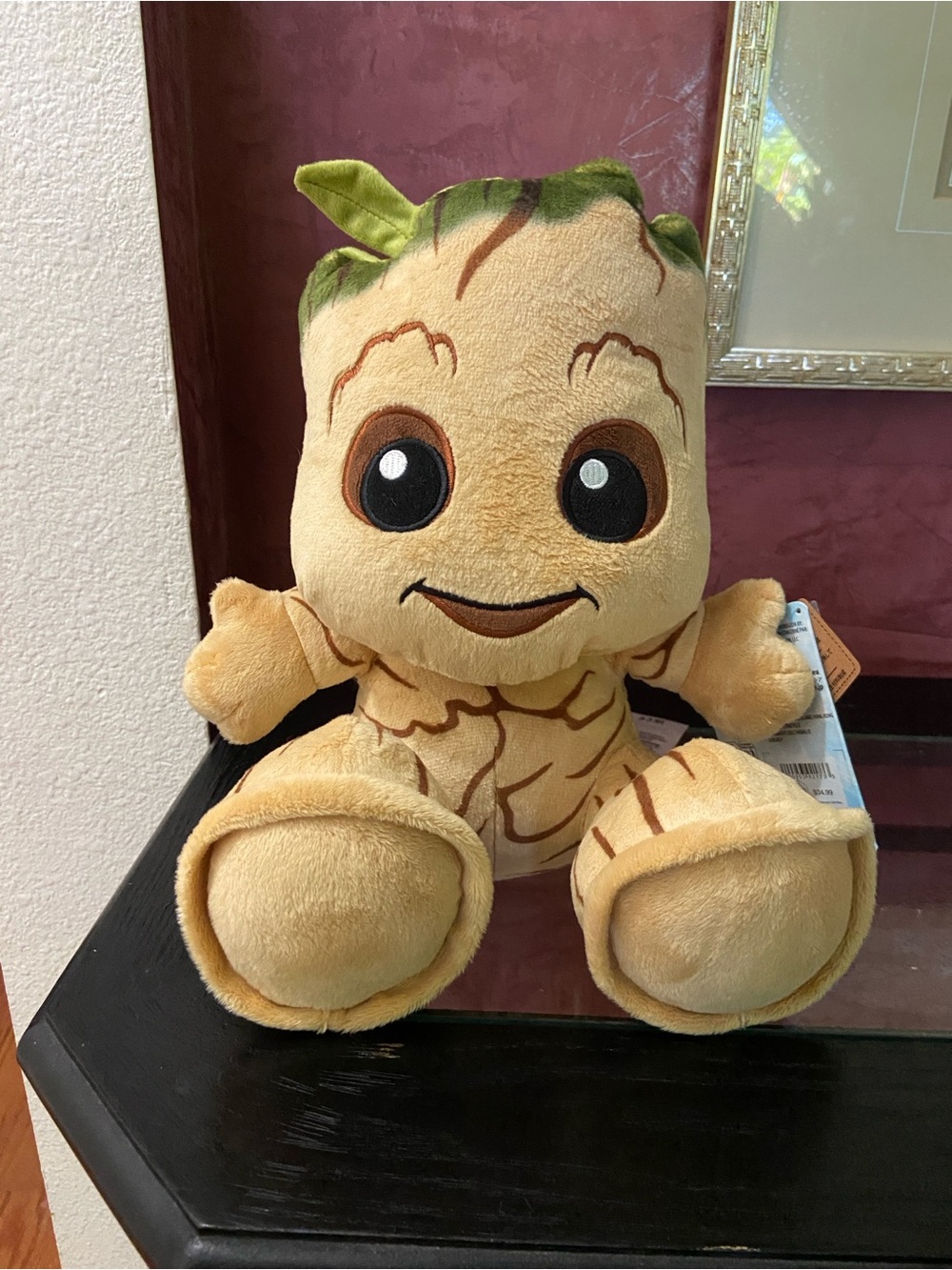 Disney Marvel 10” Baby Groot Big Feet Guardians Of The Galaxy Plush NWT